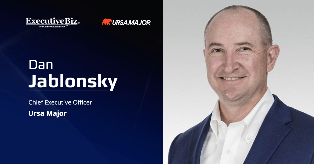 Ursa Major CEO Dan Jablonsky. Ursa Major and partners launch the Alliance for the American Additive Manufacturing Ecosystem.