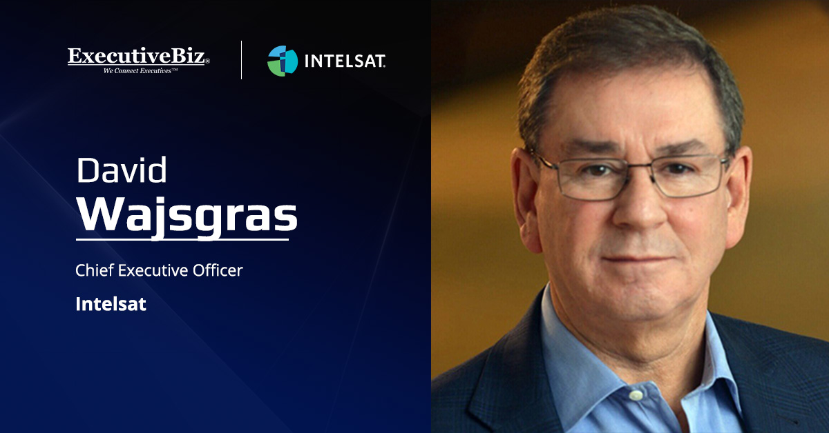Intelsat CEO David Wajsgras. Wajsgras recounted in an interview his company's role in the first space race