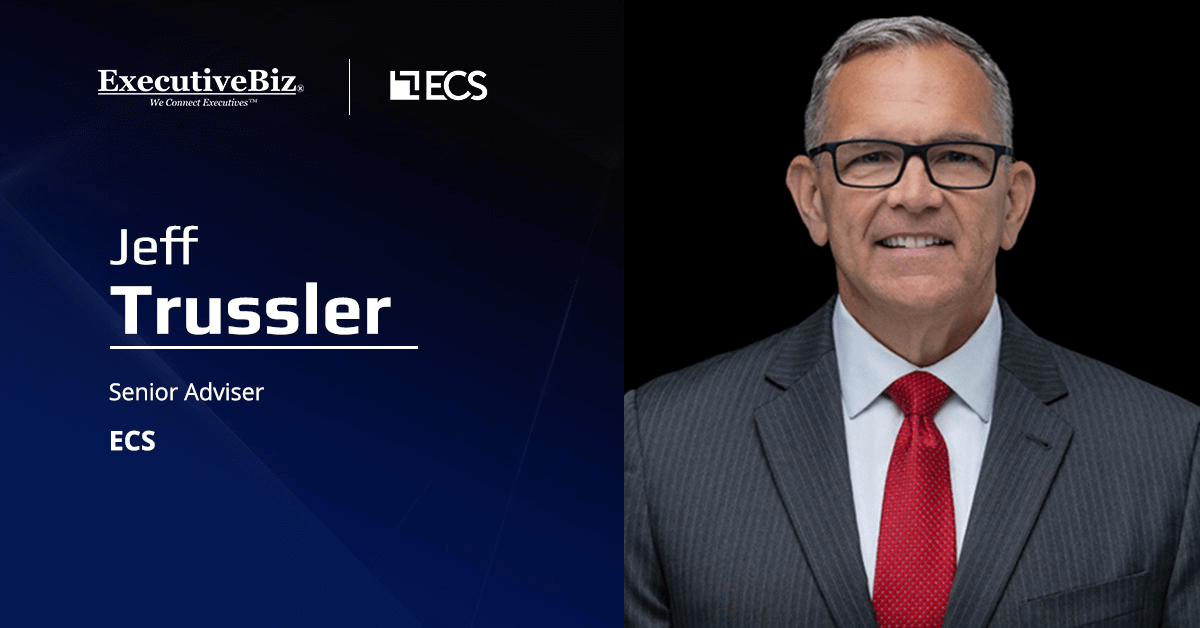 Retired U.S. Navy Vice Admiral Jeff Trussler. Trussler has taken on a senior advisory role at ECS.