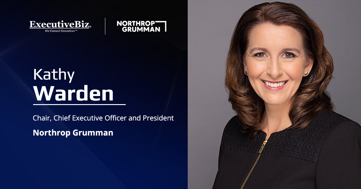 Northrop Chair and CEO Kathy Warden. Warden cited the company's defense capabilities that could support Golden Dome.