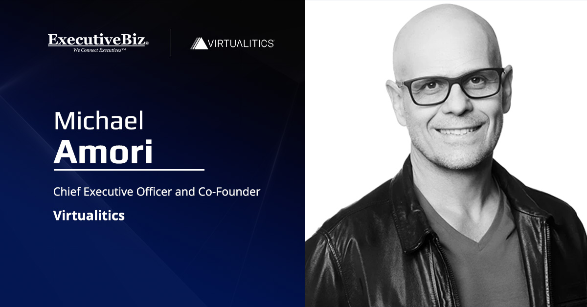 Virtualitics CEO Michael Amori. Virtualitics will continue developing an AI-based logistics optimization platform.
