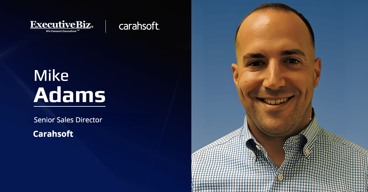 Carahsoft's Mike Adams. Adams commented on the Carahsoft-ConductorAI partnership that brings Conduit to the public sector.