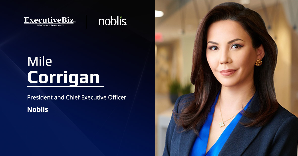 Noblis CEO Mile Corrigan. Corrigan commented on venture arm’s investment in self-hosted AI developer Prediction Guard.