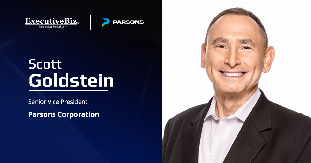 Scott Goldstein. The Parsons SVP has joined MicroVision's recently established defense advisory board.