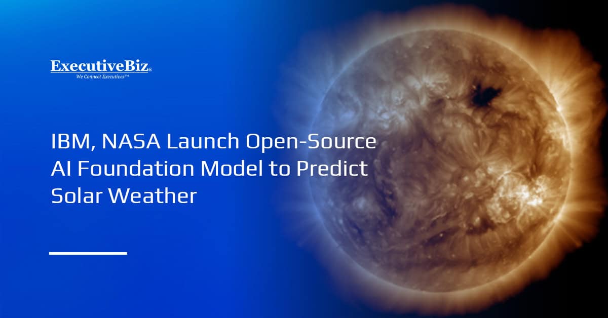 Solar activity. IBM and NASA unveiled Surya, an open-source AI foundation model for predicting solar weather.