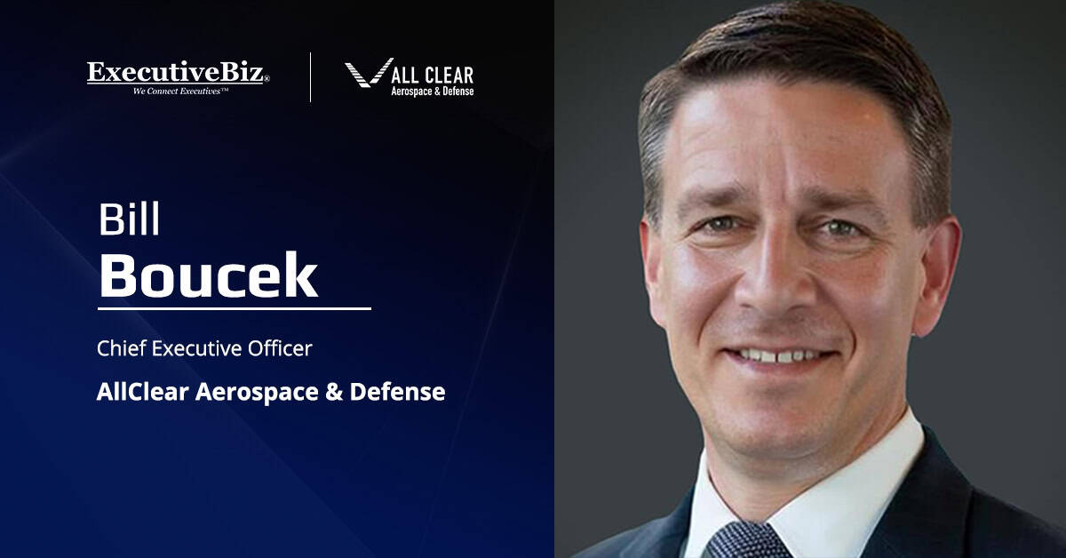 Bill Boucek. The AllClear CEO's appointment comes after the aftermarket components provider completed a recapitalization.