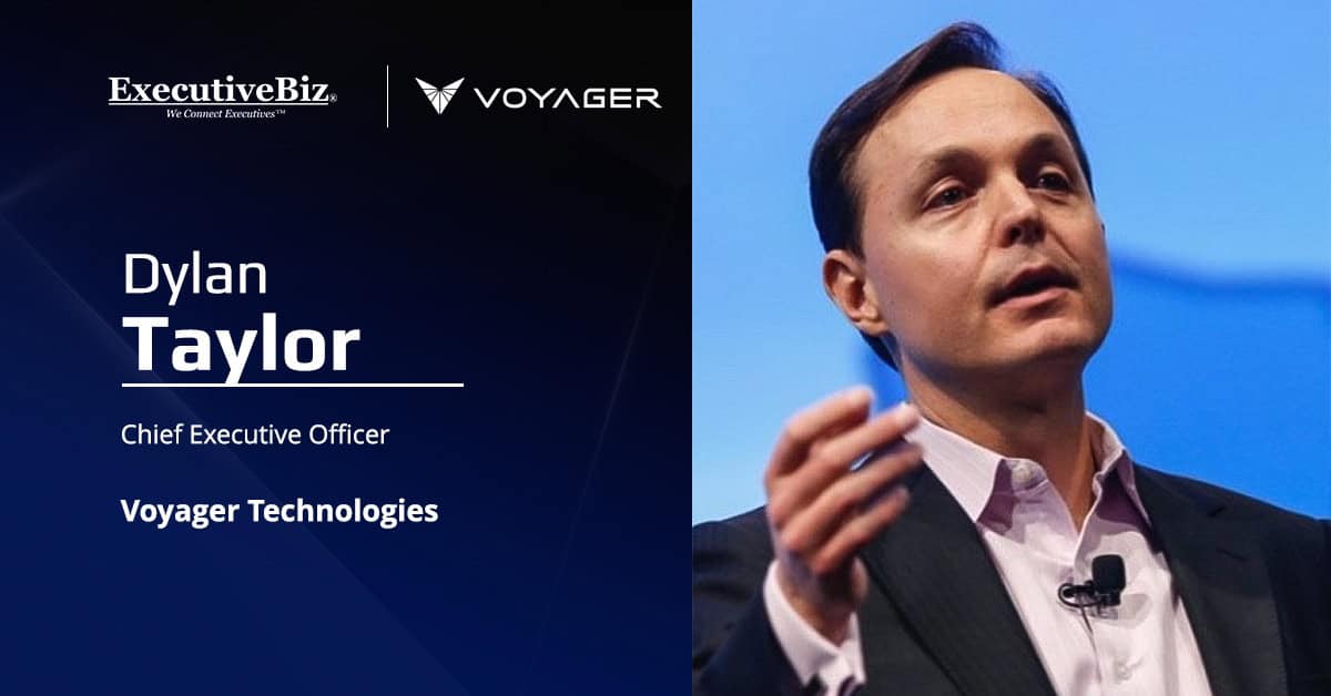 Voyager Technologies CEO Dylan Taylor. Taylor speaks about his company's investment in Latent AI.
