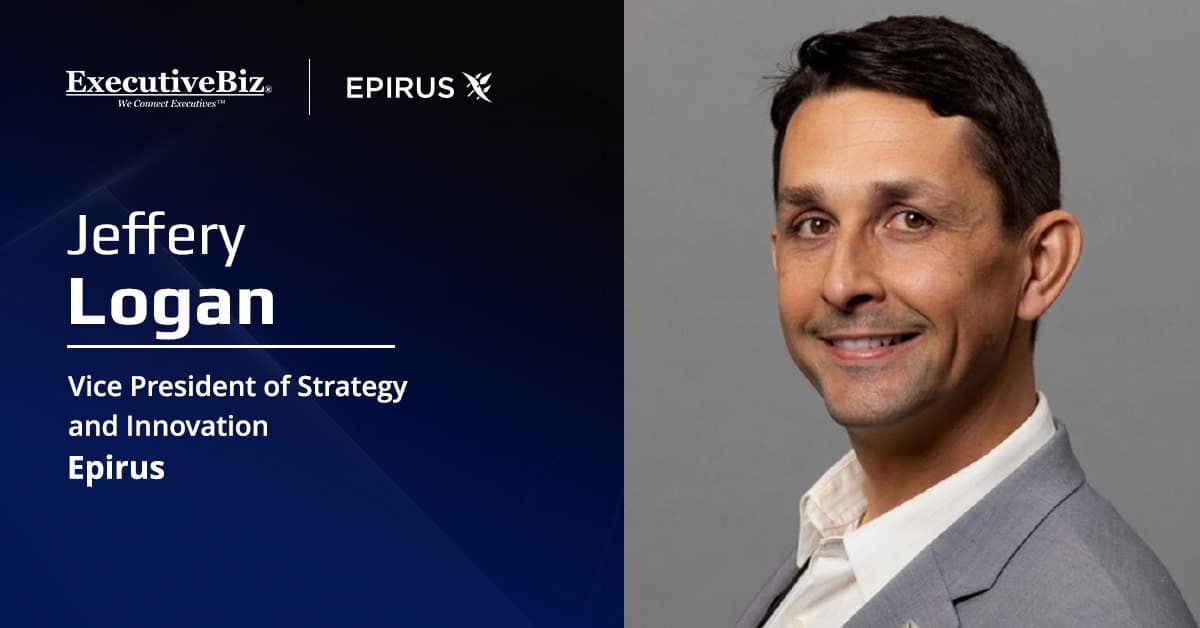 Epirus VP Jeffery Logan. Jefferey Logan was appointed vice president of strategy and innovation at Epirus.
