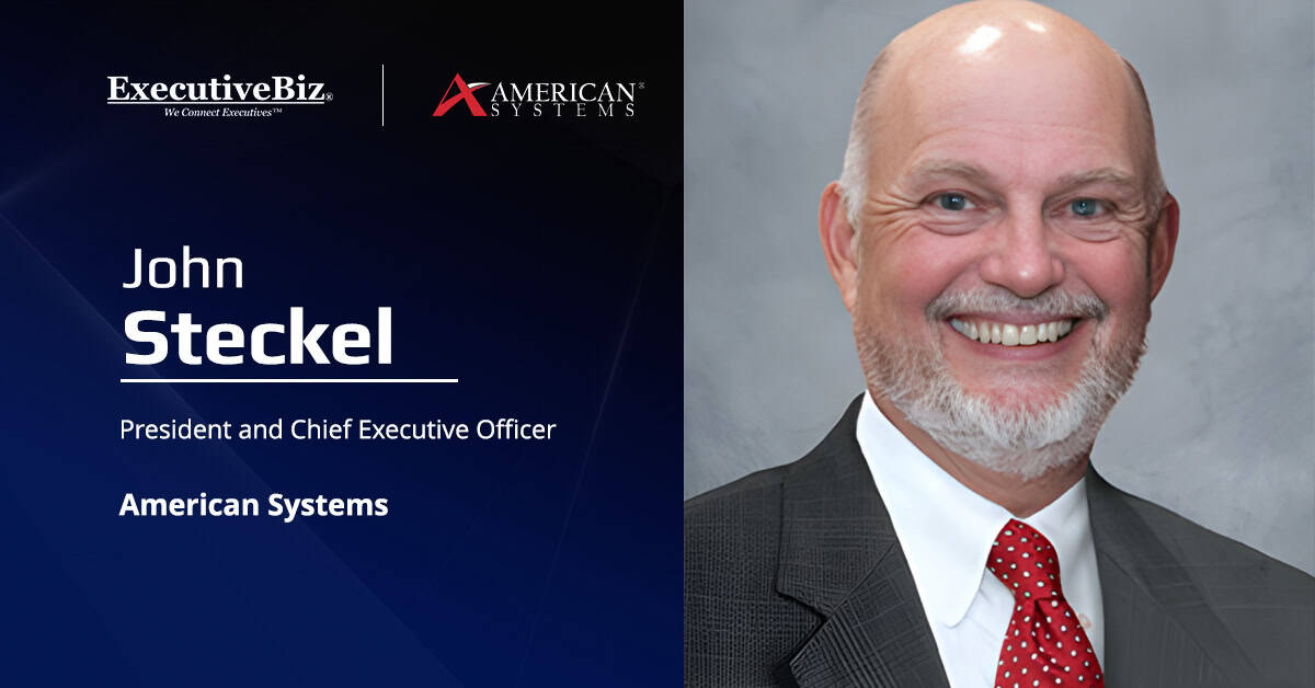 John Steckel. American Systems earned CMMC level 2 certification after passing a C3PAO assessment in June.