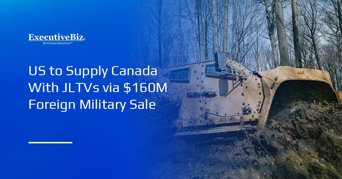 JLTV in a forest. The U.S. has approved a $160 million FMS request from Canada for JLTVs and related equipment.