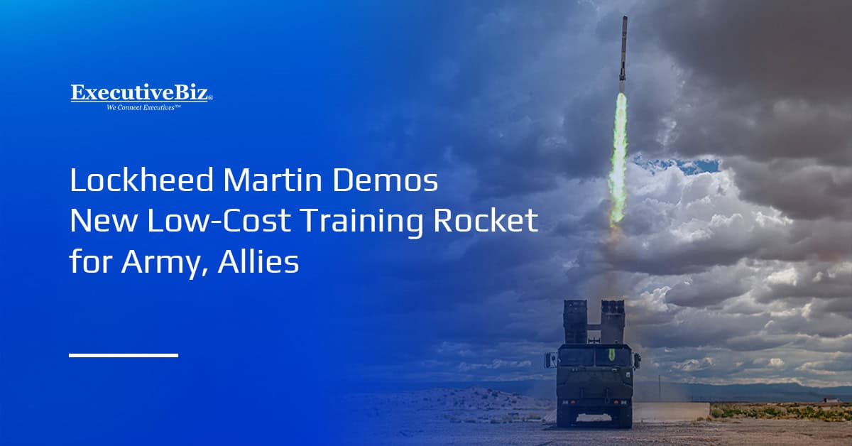 JR3 system. Lockheed recently conducted a demo of the JR3 training rocket system.