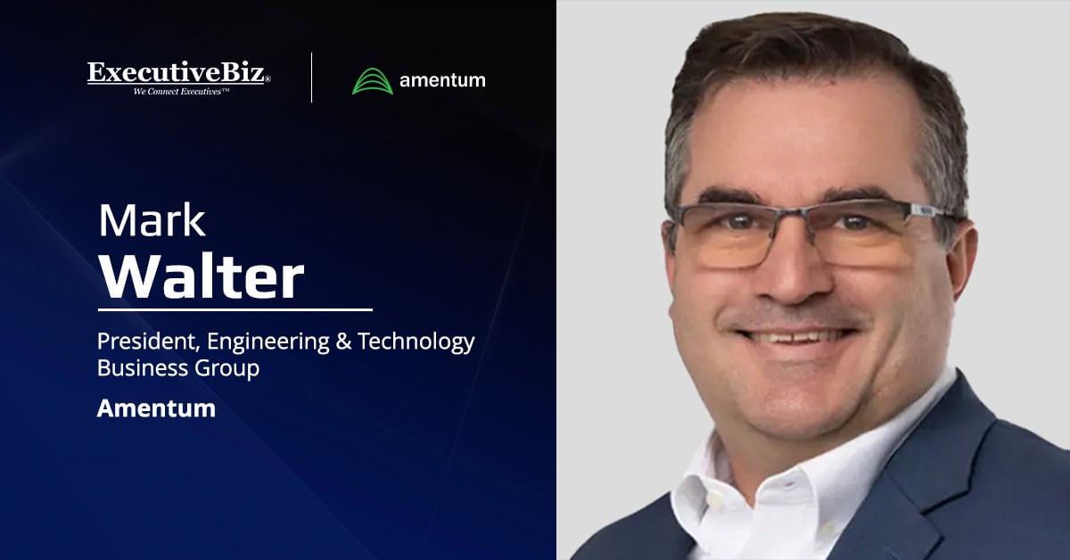 Mark Walter. Amentum is building an RCE test facility in Odon, Indiana.