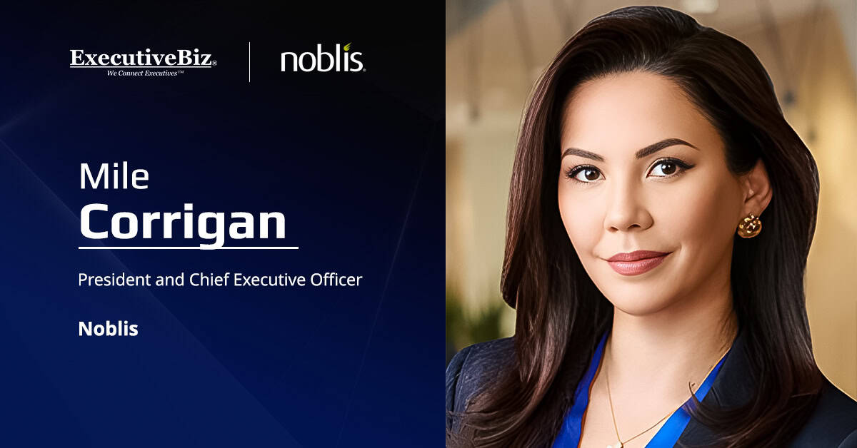 Noblis CEO Mile Corrigan. Noblis launched DNA data storage and biomanufacturing projects to the International Space Station.