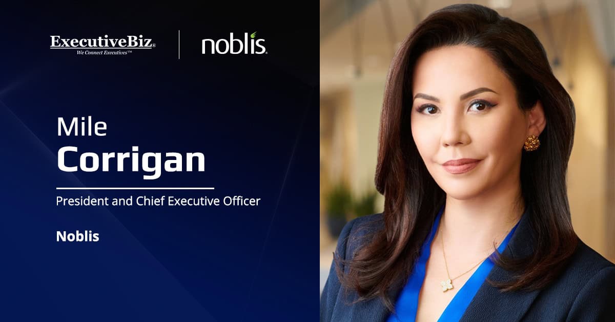 Noblis CEO Mile Corrigan. Noblis launched DNA data storage and biomanufacturing projects to the International Space Station.