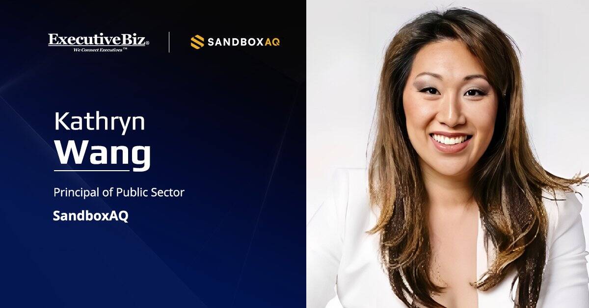 Kathryn Wang, principal of public sector at SandboxAQ. Wang talked about artificial intelligence in a podcast interview
