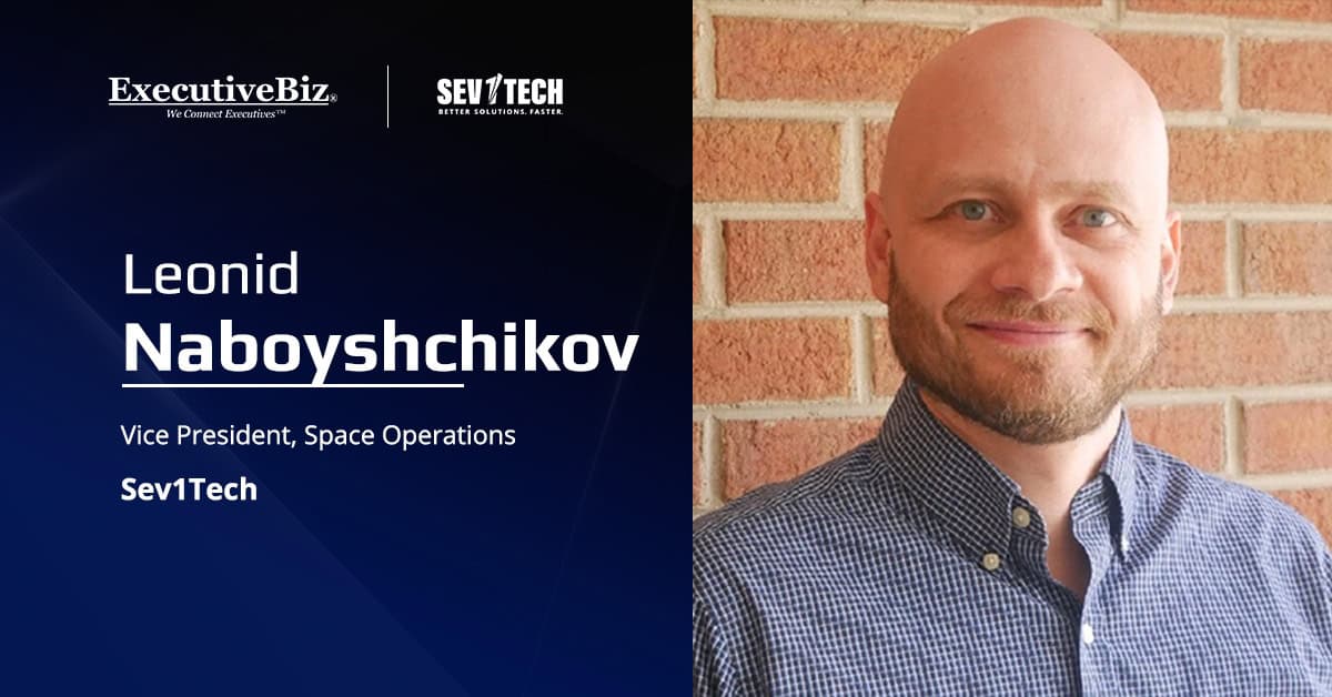 Leonid Naboyshchikov, space operations VP at Sev1Tech, previously oversaw the company's space division as senior director