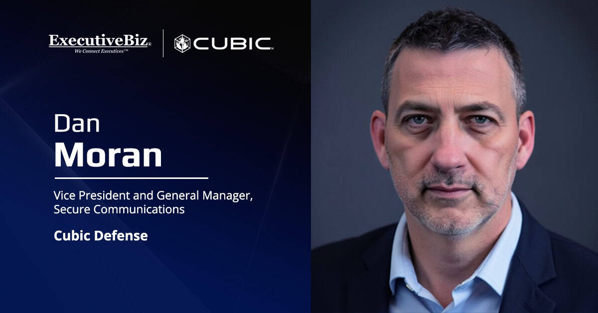 Cubic Defense's Dan Moran. Moran said Halo will work to deliver resilient satellite connectivity.