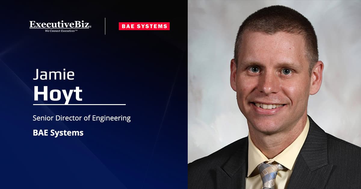 BAE's Jamie Hoyt. The executive remarked on the goal of the company's new Minnesota engineering hub.