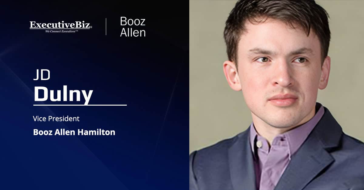 Booz Allen VP JD Dulny. Booz Allen and SEEQC have expanded their partnership to advance quantum computing.
