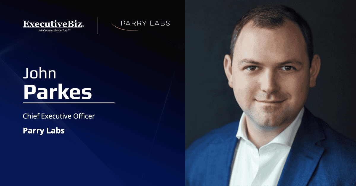 John Parkes, CEO of Parry Labs. Parkes discussed his company's mission to make military systems adaptable in an interview