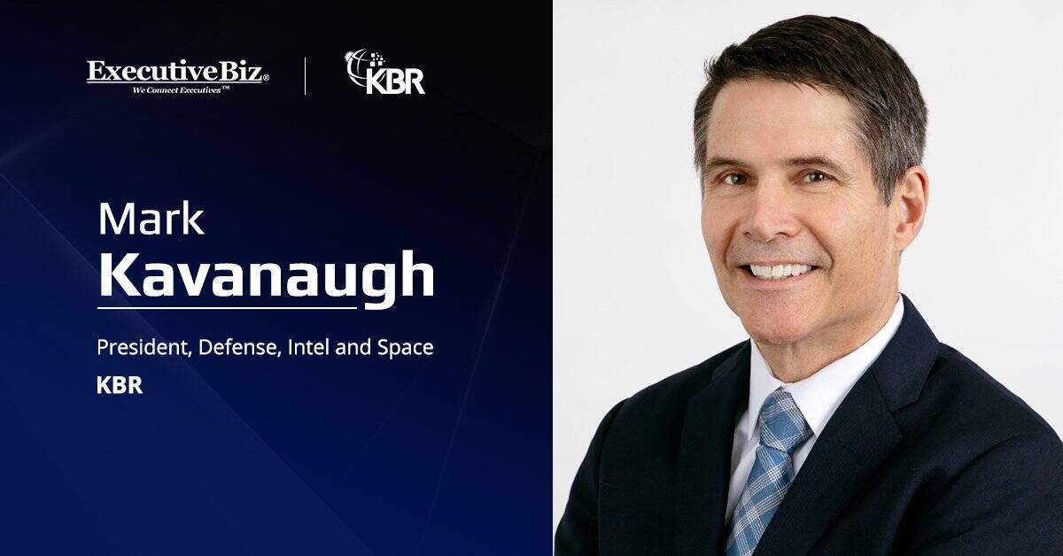 Mark Kavanaugh headshot. KBR has secured three task orders from the AFRL valued a total of $175 million.