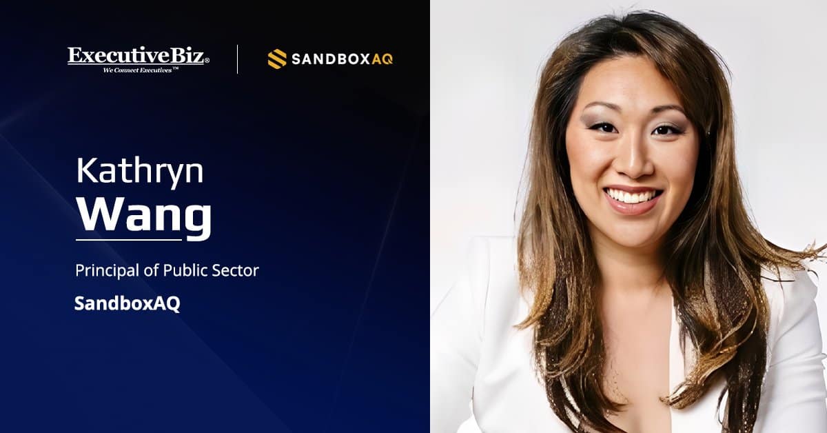 Kathryn Wang, principal of public sector at SandboxAQ. Wang talked about artificial intelligence in a podcast interview