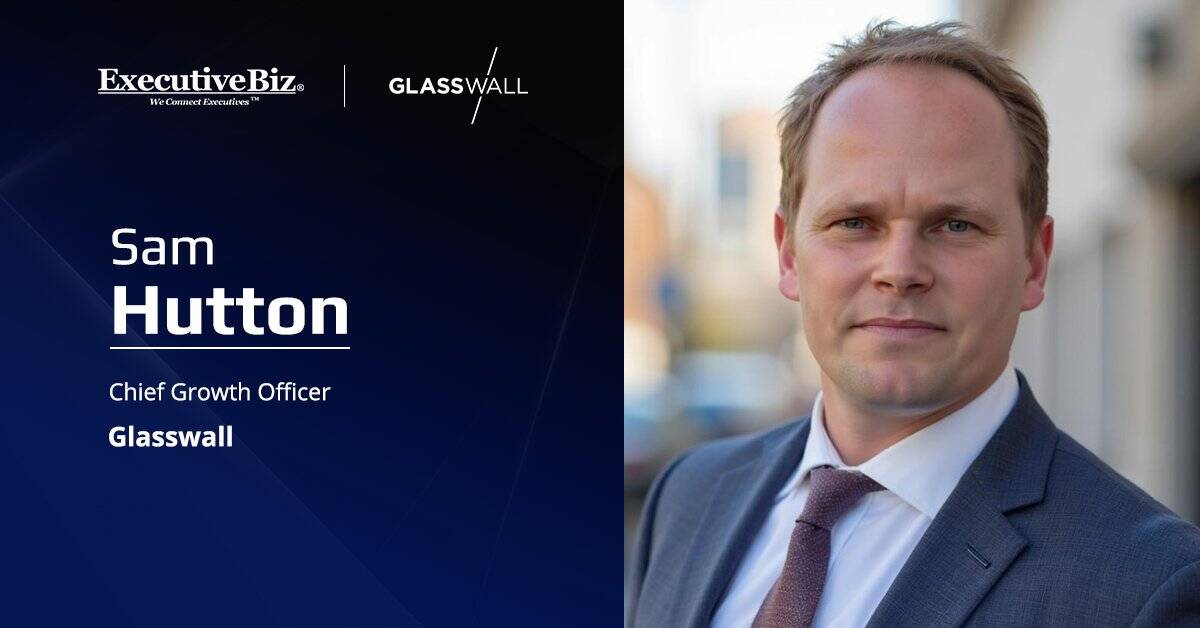 Sam Hutton. The Glasswall CGO talked to ExecutiveBiz about how Glasswall’s CDR technology is securing U.S. federal agencies.