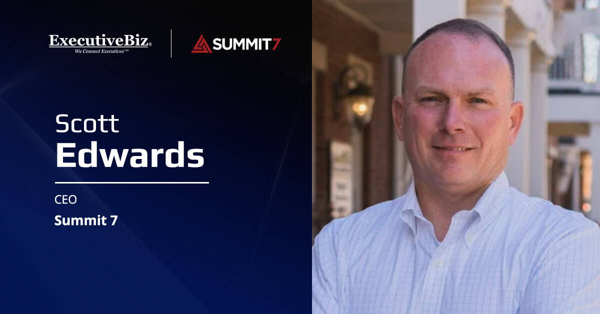 Scott Edwards, CEO of Summit 7. Edwards expressed excitement over Summit 7's acquisition of GRC Academy