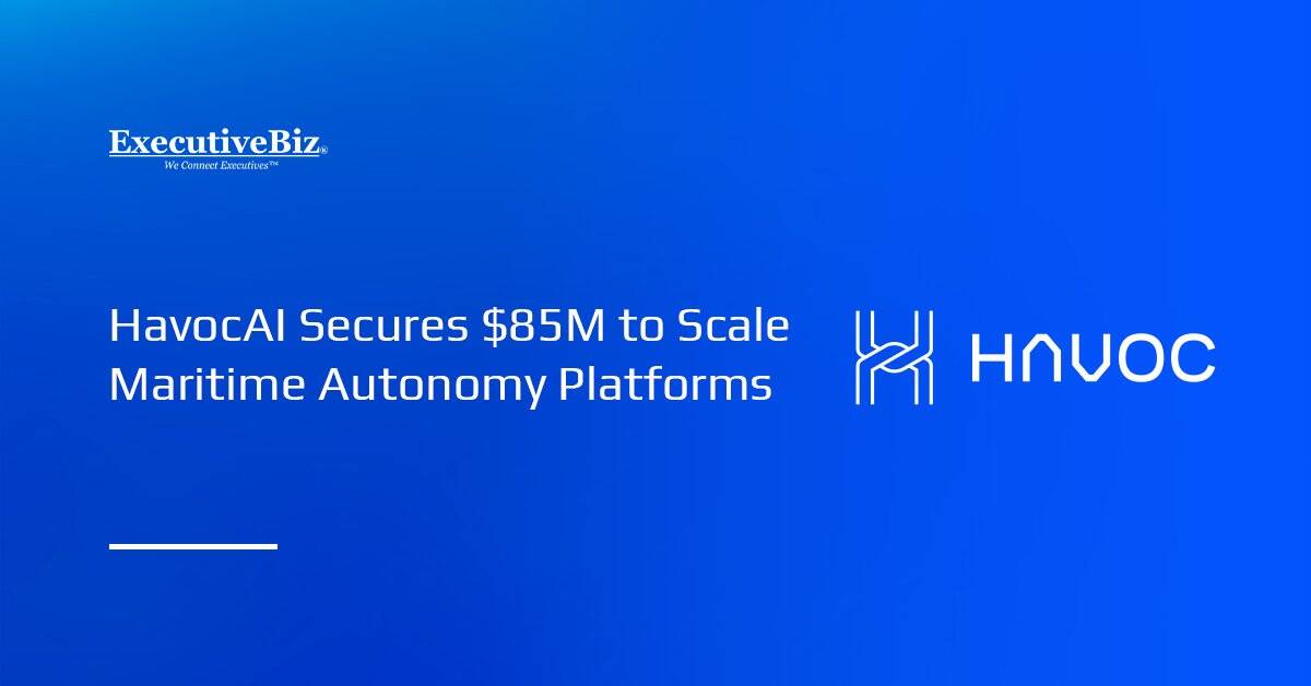HavocAI logo. HavocAI has secured $85 million in new funding to help scale its autonomous maritime platform.