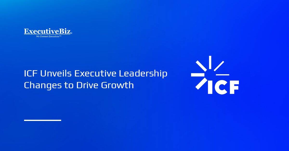 ICF Unveils Executive Leadership Changes to Drive Growth ICF logo. ICF has announced a series of leadership changes aimed at driving growth.