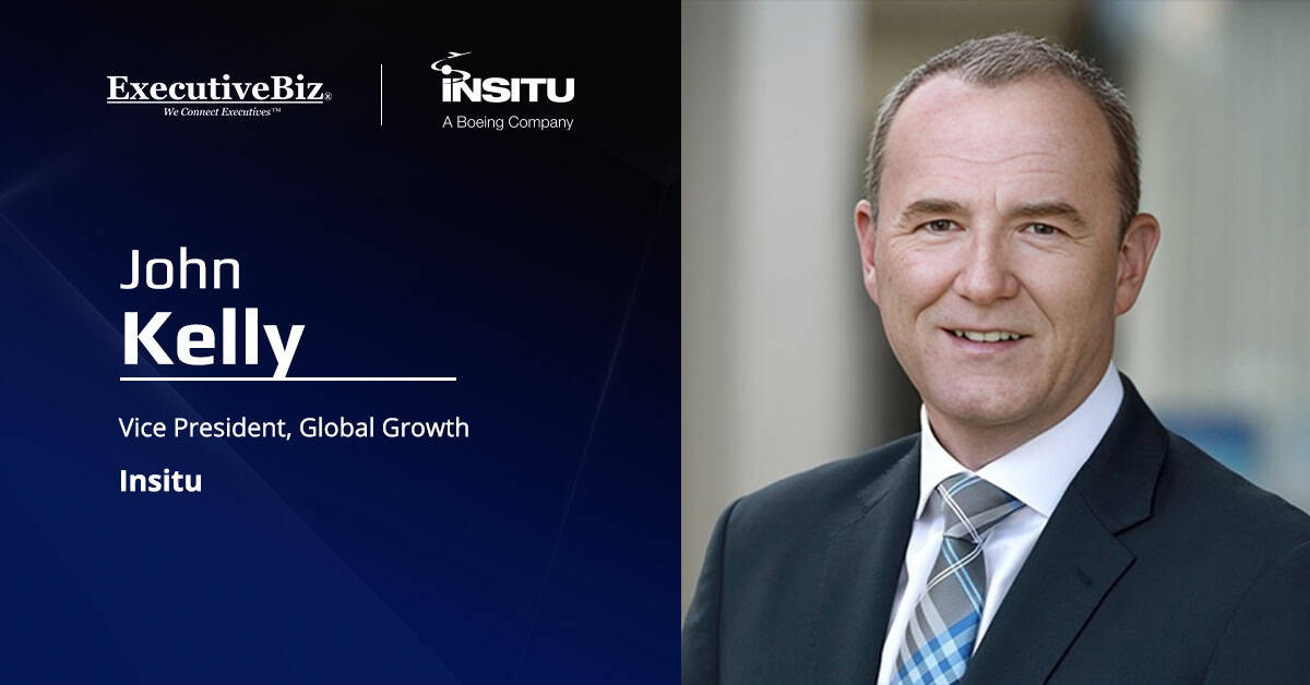 John Kelly. Boeing subsidiary Insitu has named John Kelly VP of global growth.