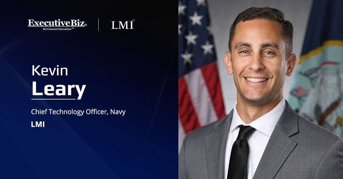 LMI CTO Kevin Leary. Kevin Leary has been appointed chief technology officer of Navy programs at LMI.