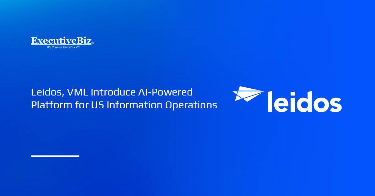 Leidos logo. Leidos and VML launch Imperium, an AI-powered platform for U.S. defense information operations.