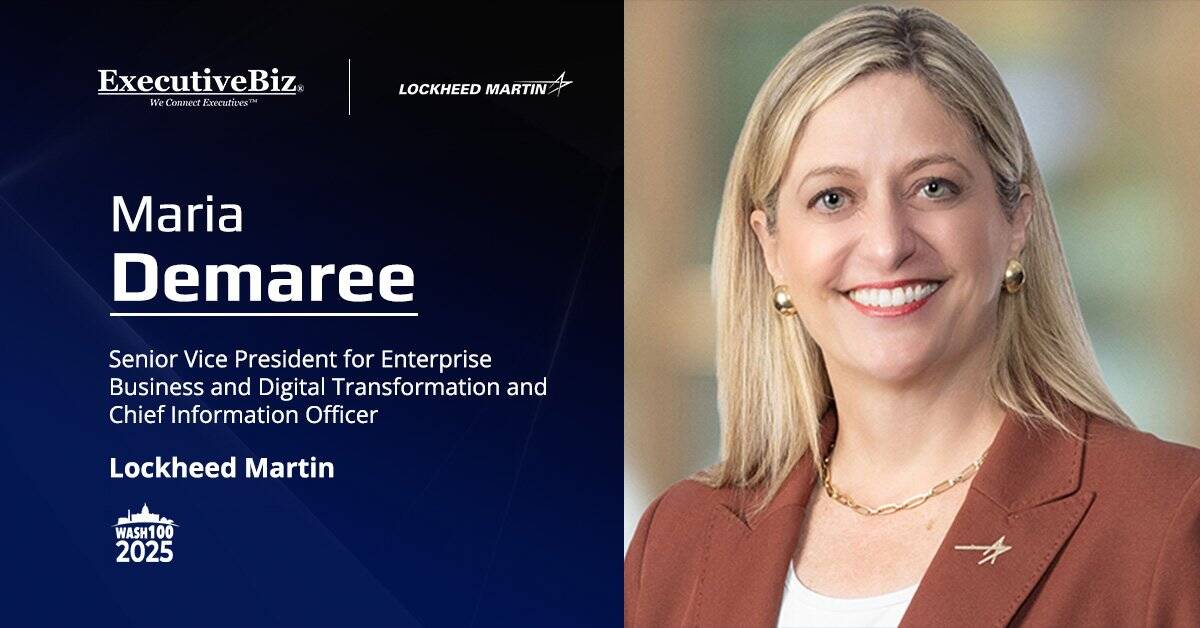 Maria Demaree. The Lockheed CIO and SVP discussed the company’s digital transformation program, 1LMX.