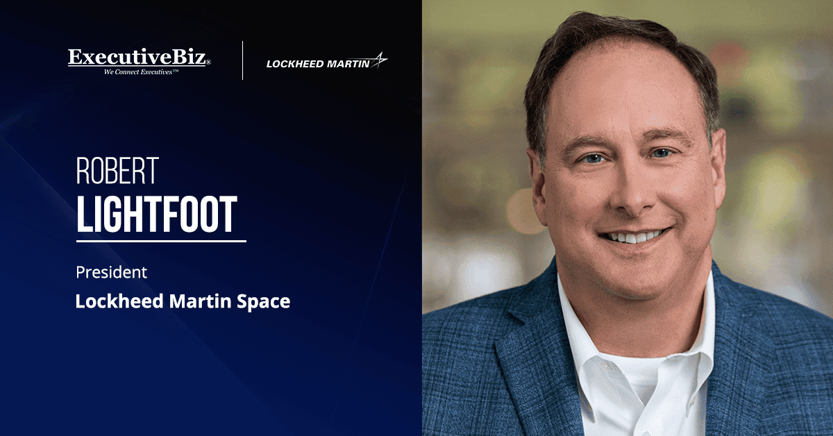 Lockheed's Robert Lightfoot. Robert Lightfoot stressed the need for rapid delivery to support the Golden Dome program.