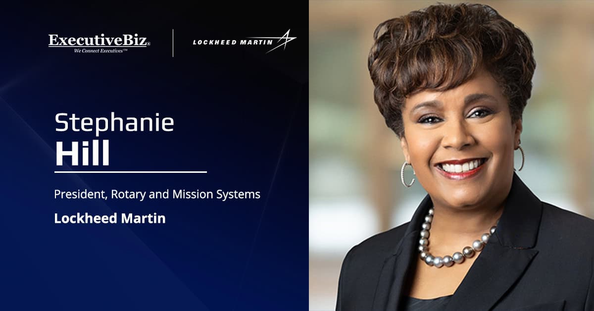 Stephanie Hill, an executive from Lockheed. Hill comments about her company's partnership with Saildrone