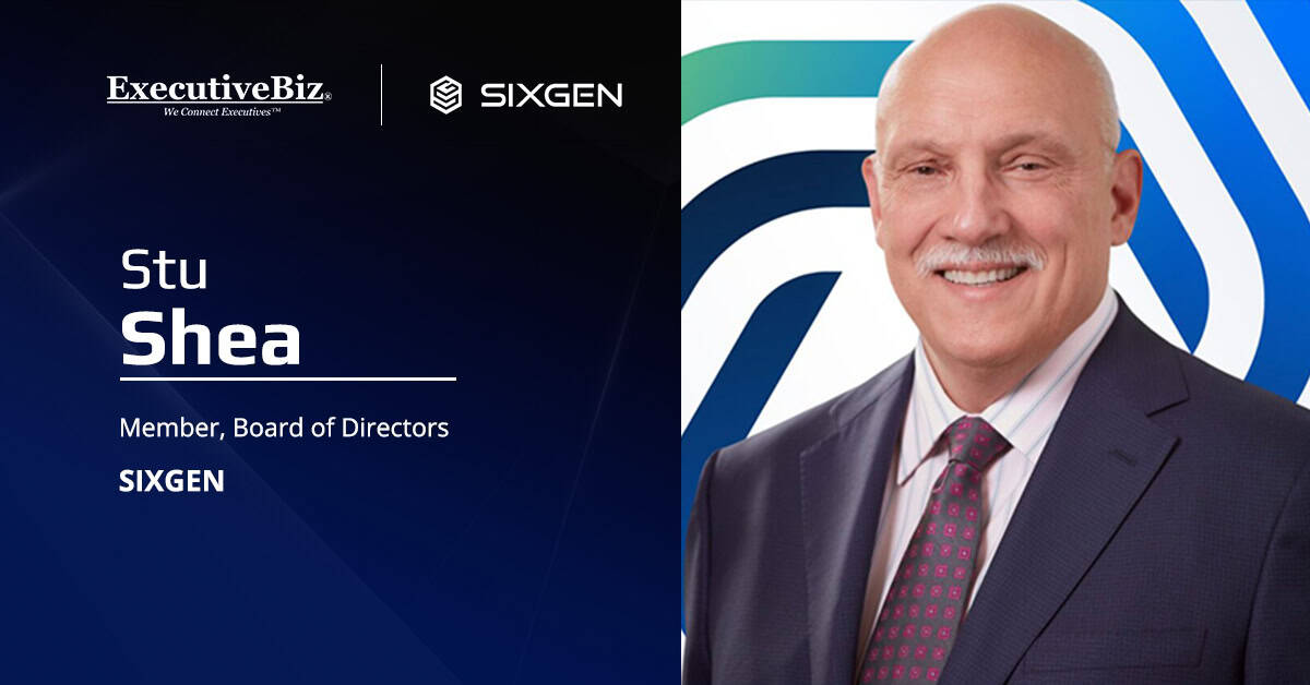 Stu Shea. SIXGEN added defense and intelligence veteran Stu Shea to its board of directors.