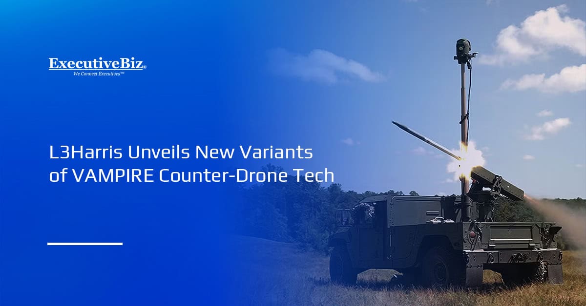 VAMPIRE counter-UAS. L3Harris has unveiled new variants of its VAMPIRE counter-drone technology.