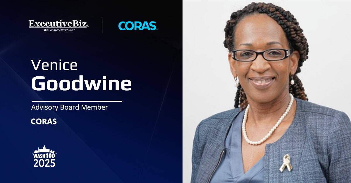 Venice Goodwine. CORAS has appointed Venice Goodwine to its board of advisers.