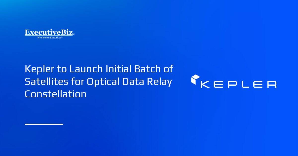 Kepler logo. Kepler has announced plans to launch the initial tranche of satellites for its optical data relay network.