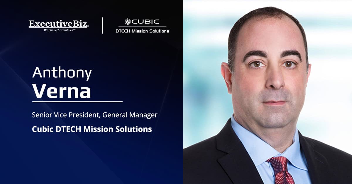 Anthony Verna, SVP and GM for Cubic DTECH. Verna commented about Cubic DTECH's MDCs.