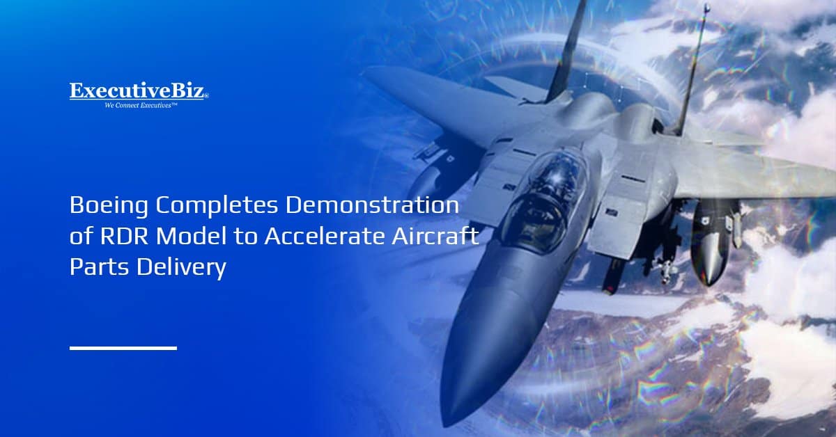 F-15 aircraft. The RDR test that Boeing carried out involved supplying parts for Air Force F-15s.