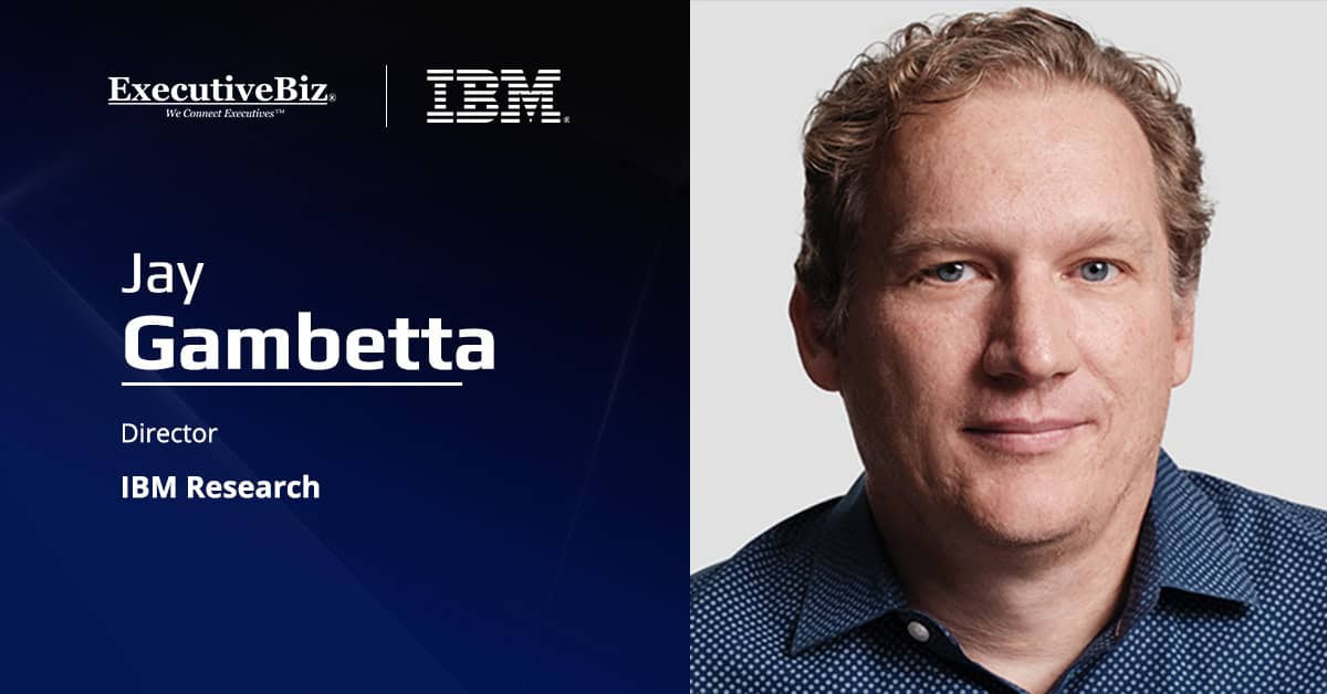 Jay Gambetta of IBM Research. Gambetta said IBM's partnership with Cisco seeks to scale quantum computing capability.