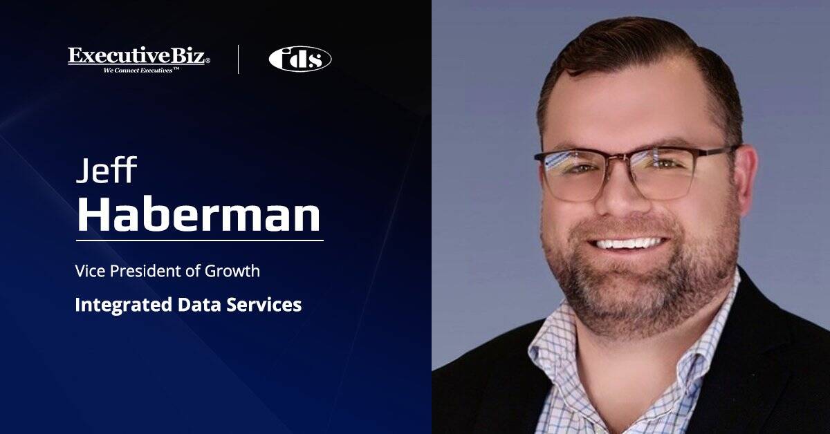 Jeff Haberman. The VP of growth at IDS commented on the launch of the CCaR Prioritization Tool.