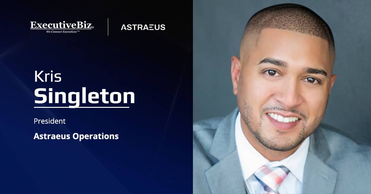 Kris Singleton. The president of Astraeus Operations commented on the Navy SWFLANT IT support contract.