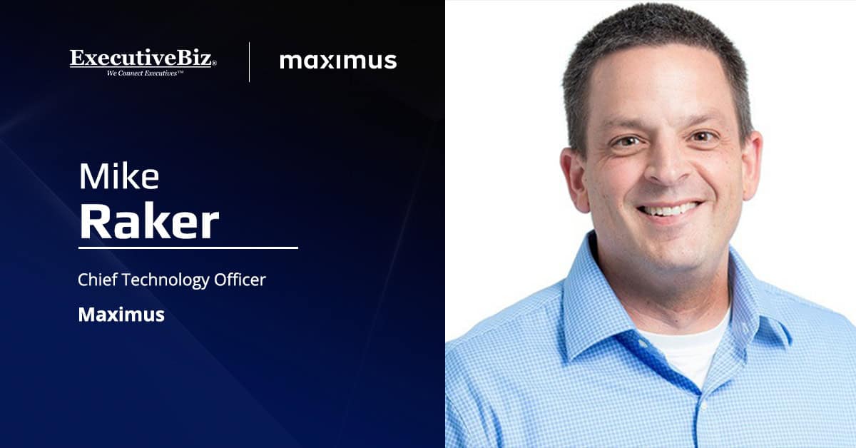Mike Raker, CTO at Maximus. Raker said Maximus' partnership with Genesys addresses increasing demand for government services