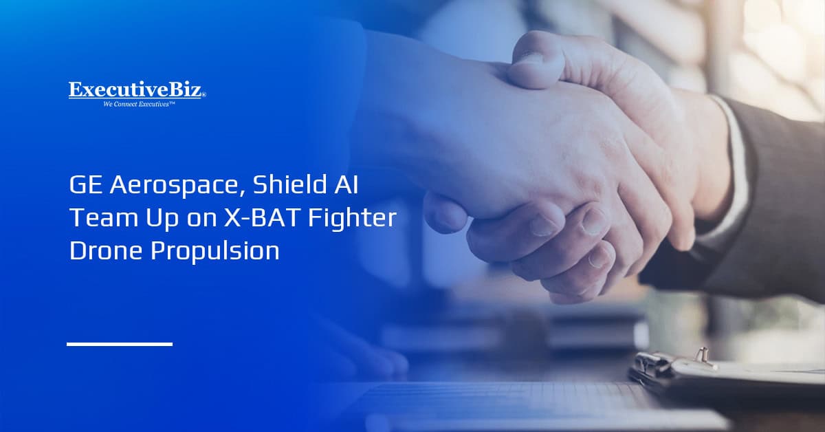 Partnership. GE Aerospace and Shield AI partnered to provide propulsion tech for the X-BAT fighter drone.