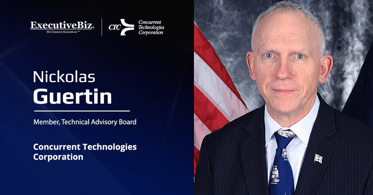 Nickolas Guertin, a member of CTC's technical advisory board. Guertin brings to CTC's board over 40 years of experience.