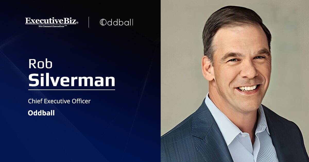 Rob Silverman. The former Booz Allen executive joins Oddball as CEO.