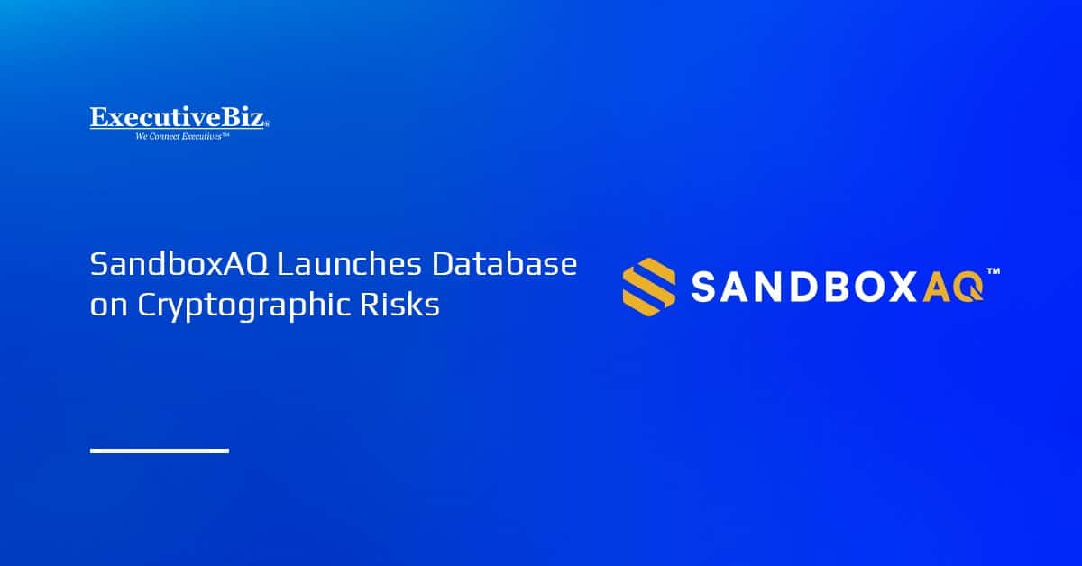 SandboxAQ Launches Database on Cryptographic Risks SandboxAQ logo. The OpenCryptography database is meant to benefit security teams, enterprises, researchers and policymakers.